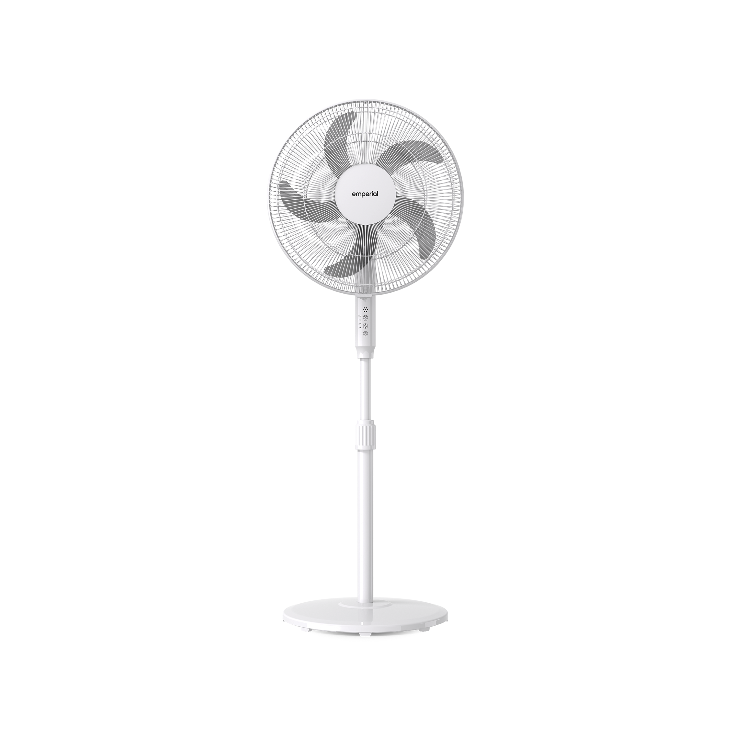 16" Pedestal Fan - White