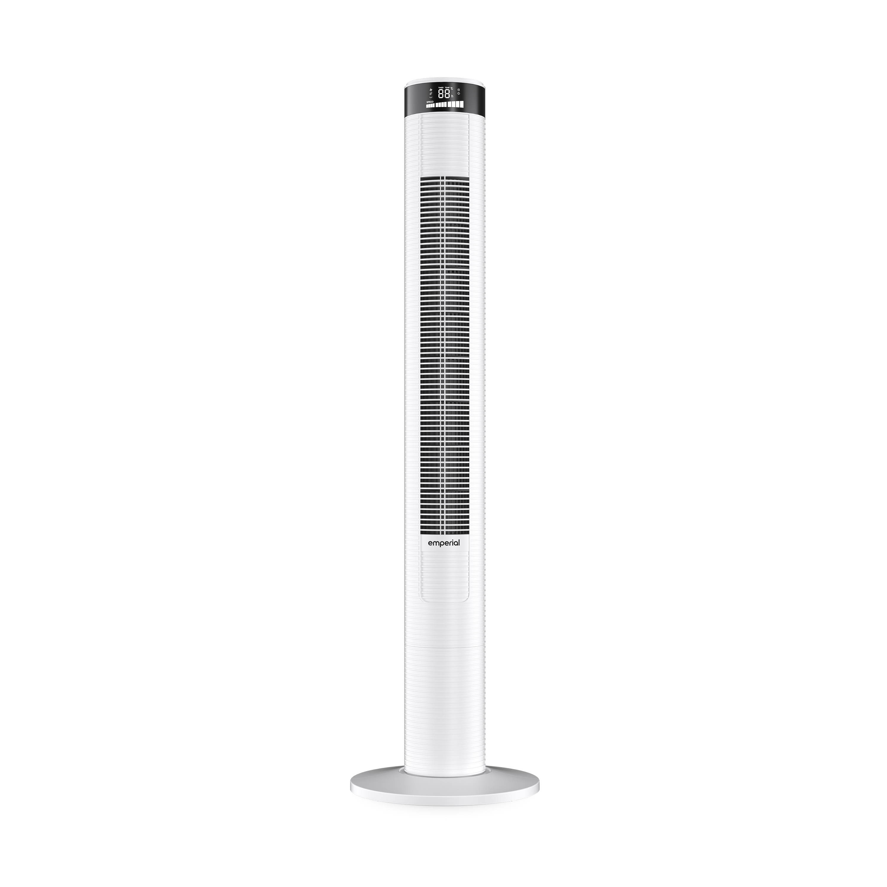 46" Oscillating Tower Fan - White