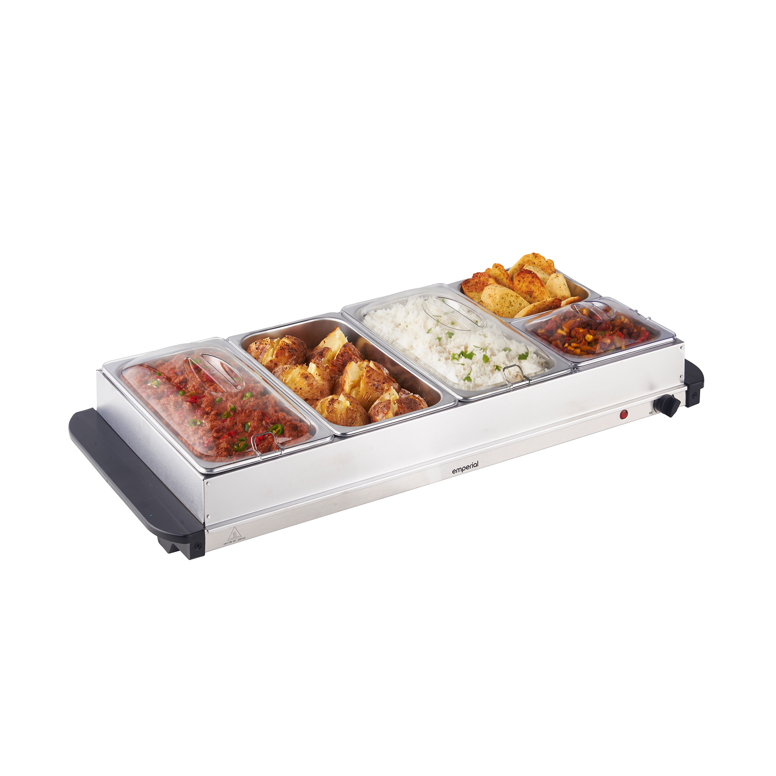 Buffet Warmer 5 Pan Food Server
