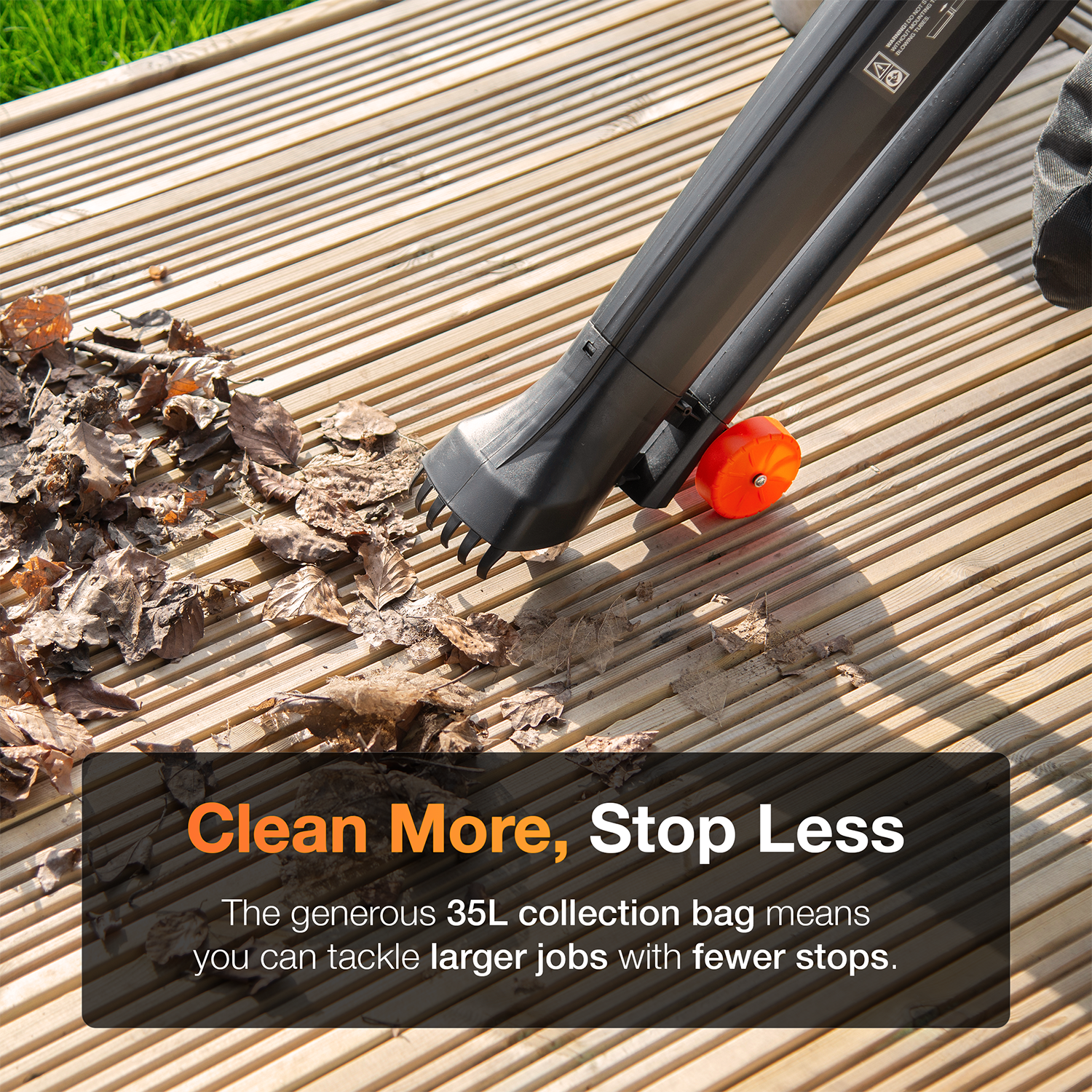 3-in-1 Leaf Blower Vacuum & Mulcher