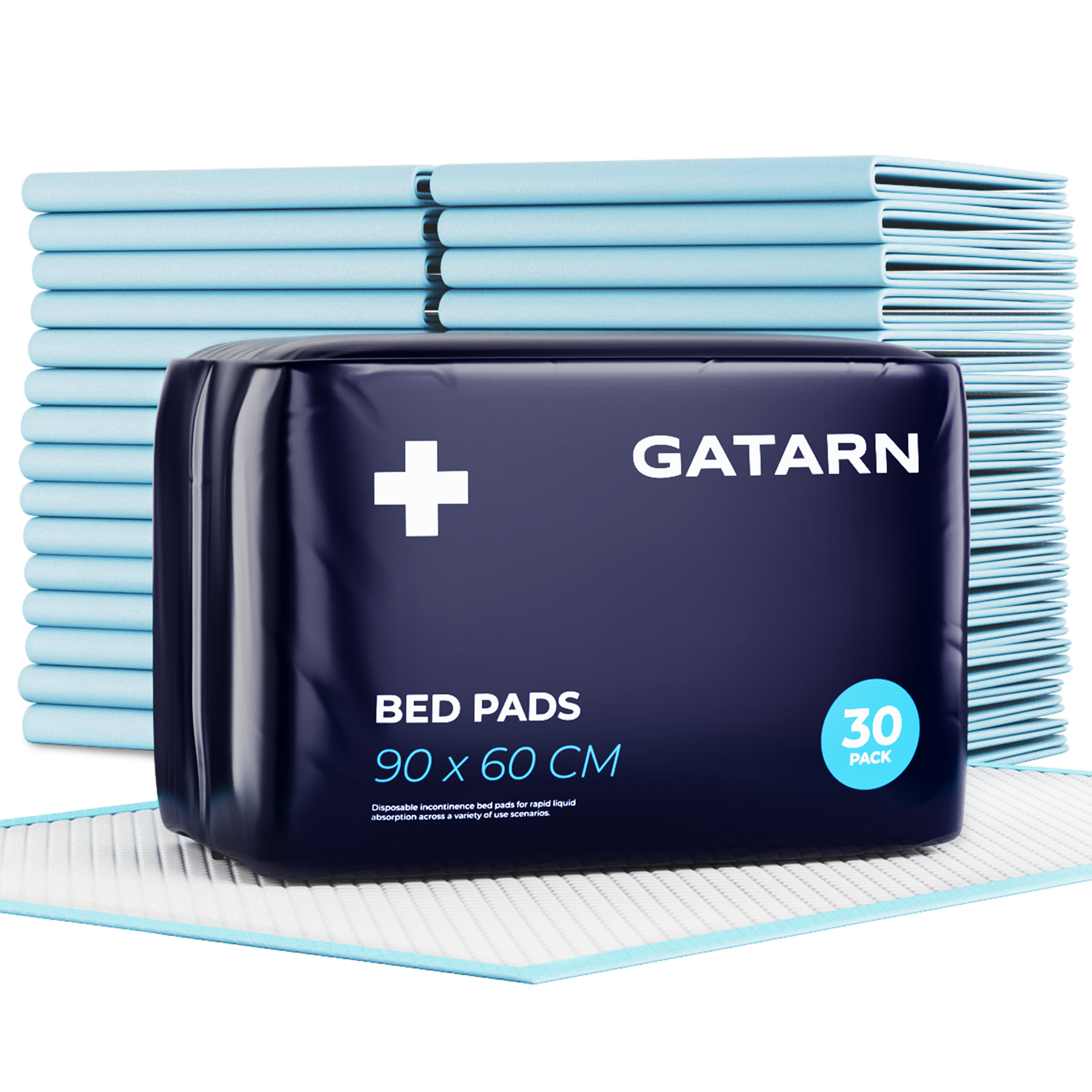 Incontinence Bed Pads 60 x 90cm (30 Pack)