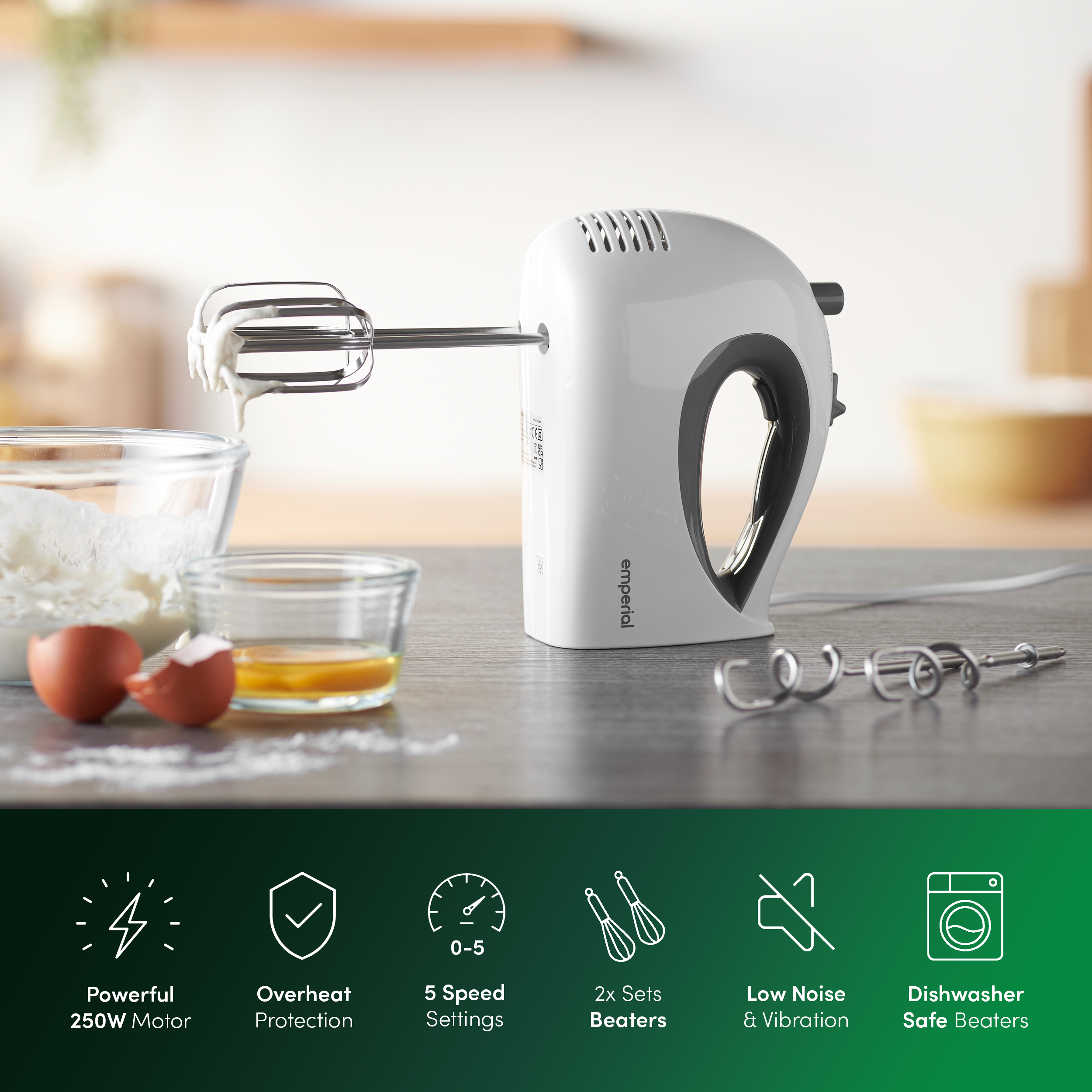 Hand Mixer - White