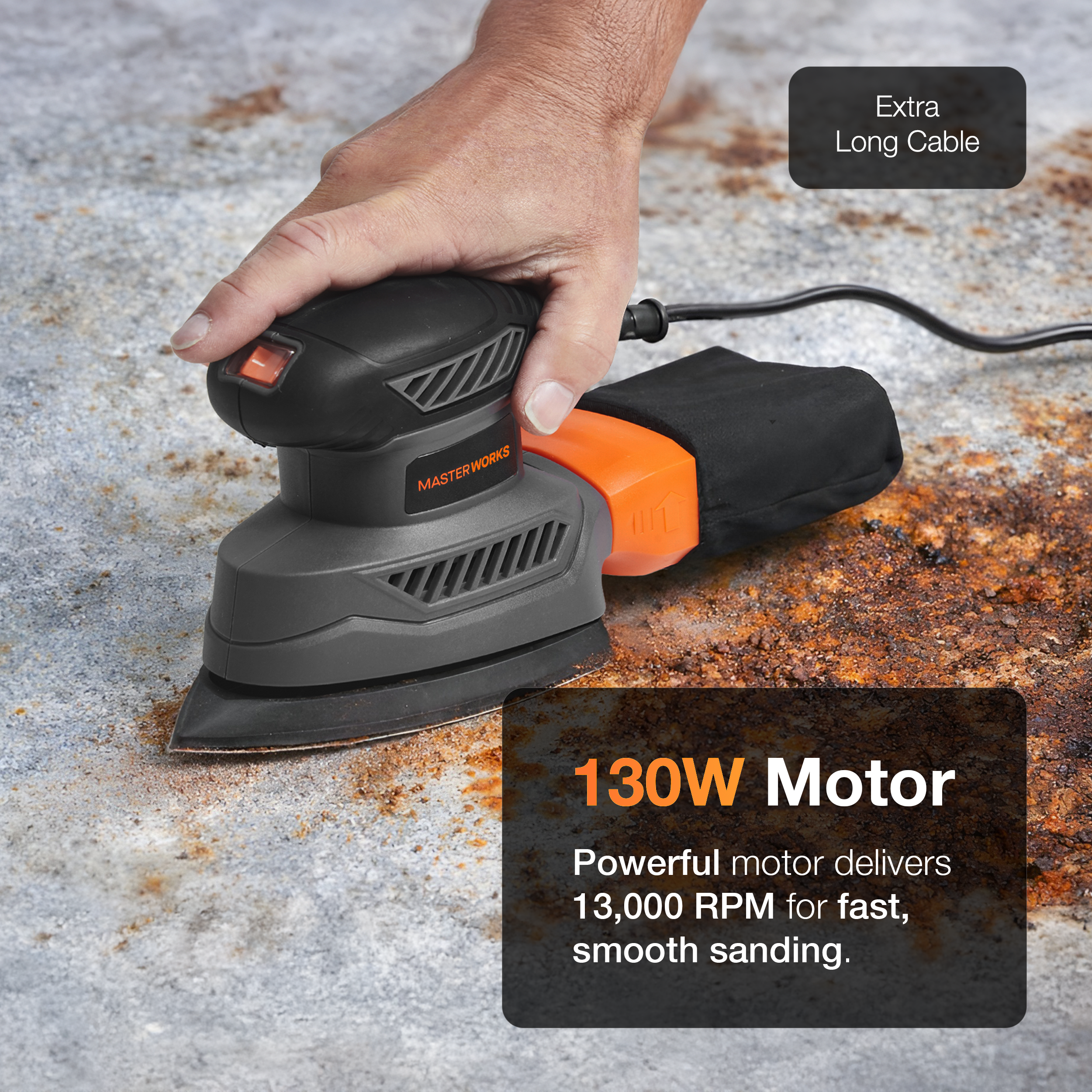 130W Detail Sander