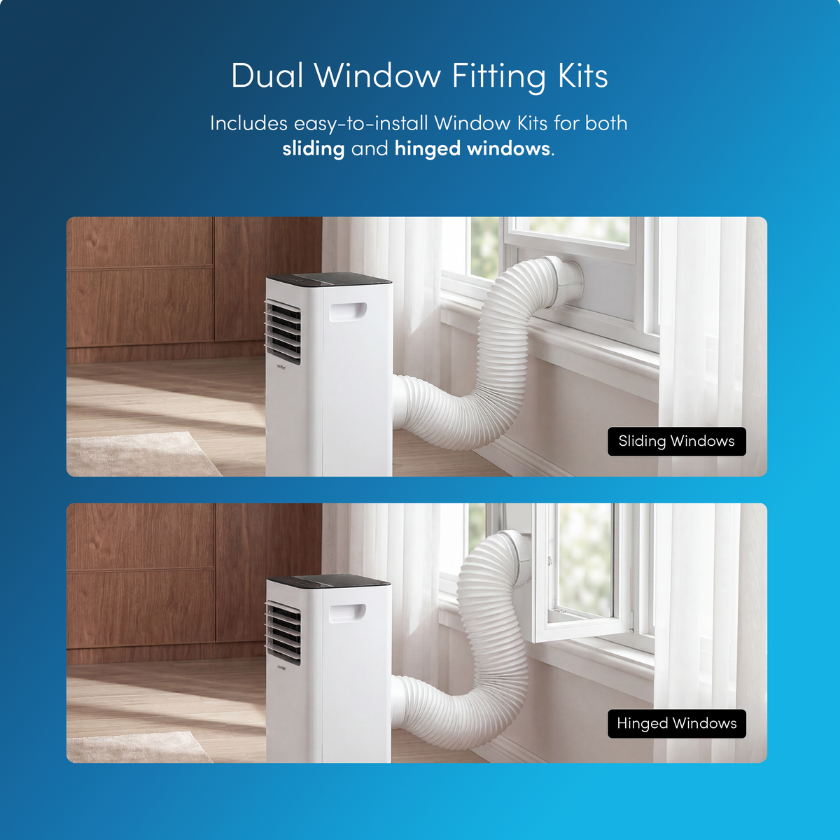 9000 BTU 4-in-1 Portable Air Conditioner Unit