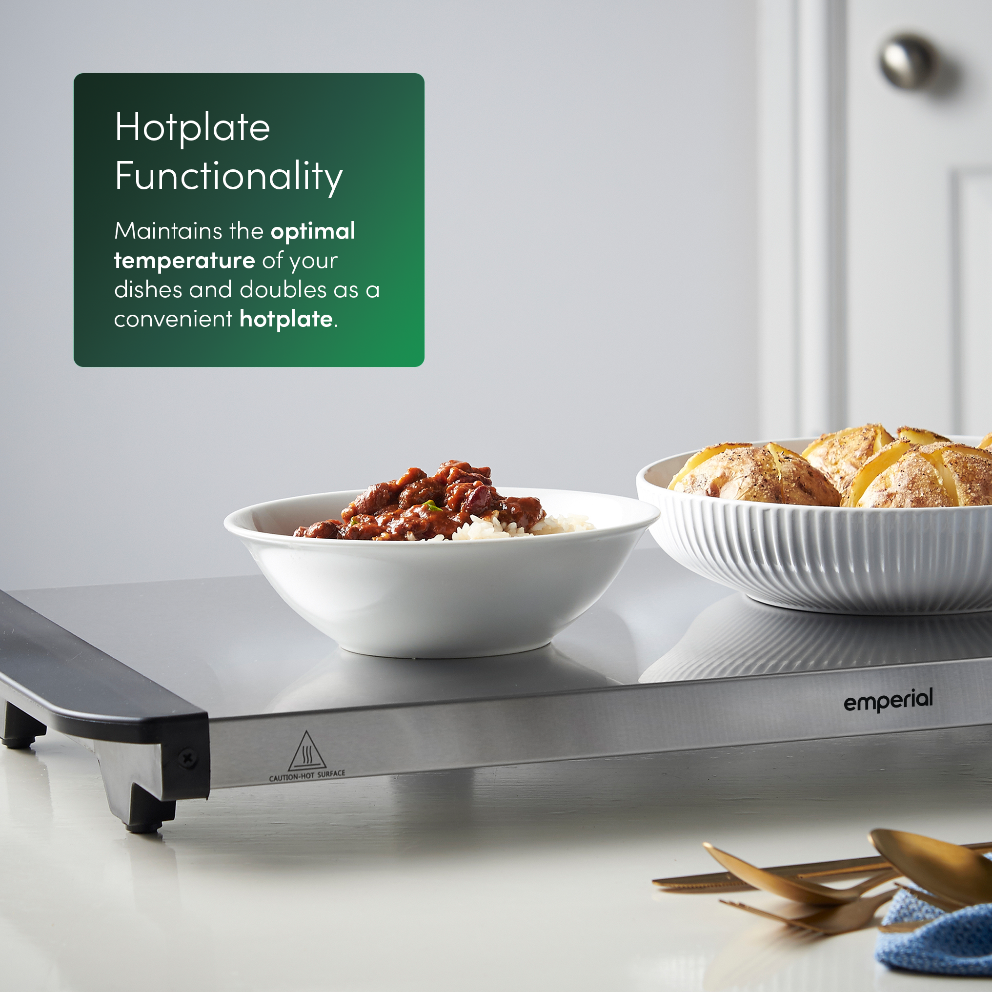 Buffet Warmer 4 Pan Food Server