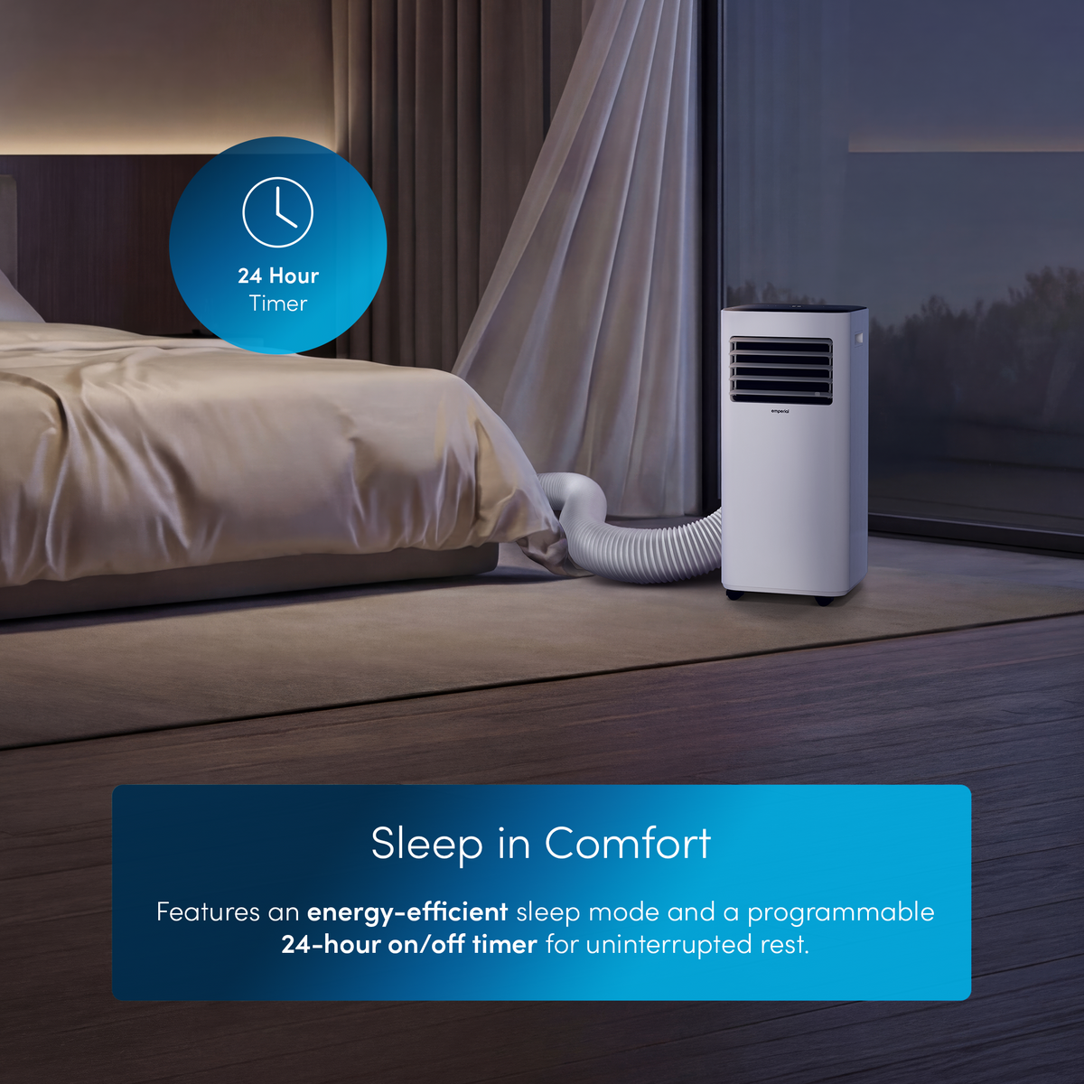 9000 BTU 4-in-1 Portable Air Conditioner Unit