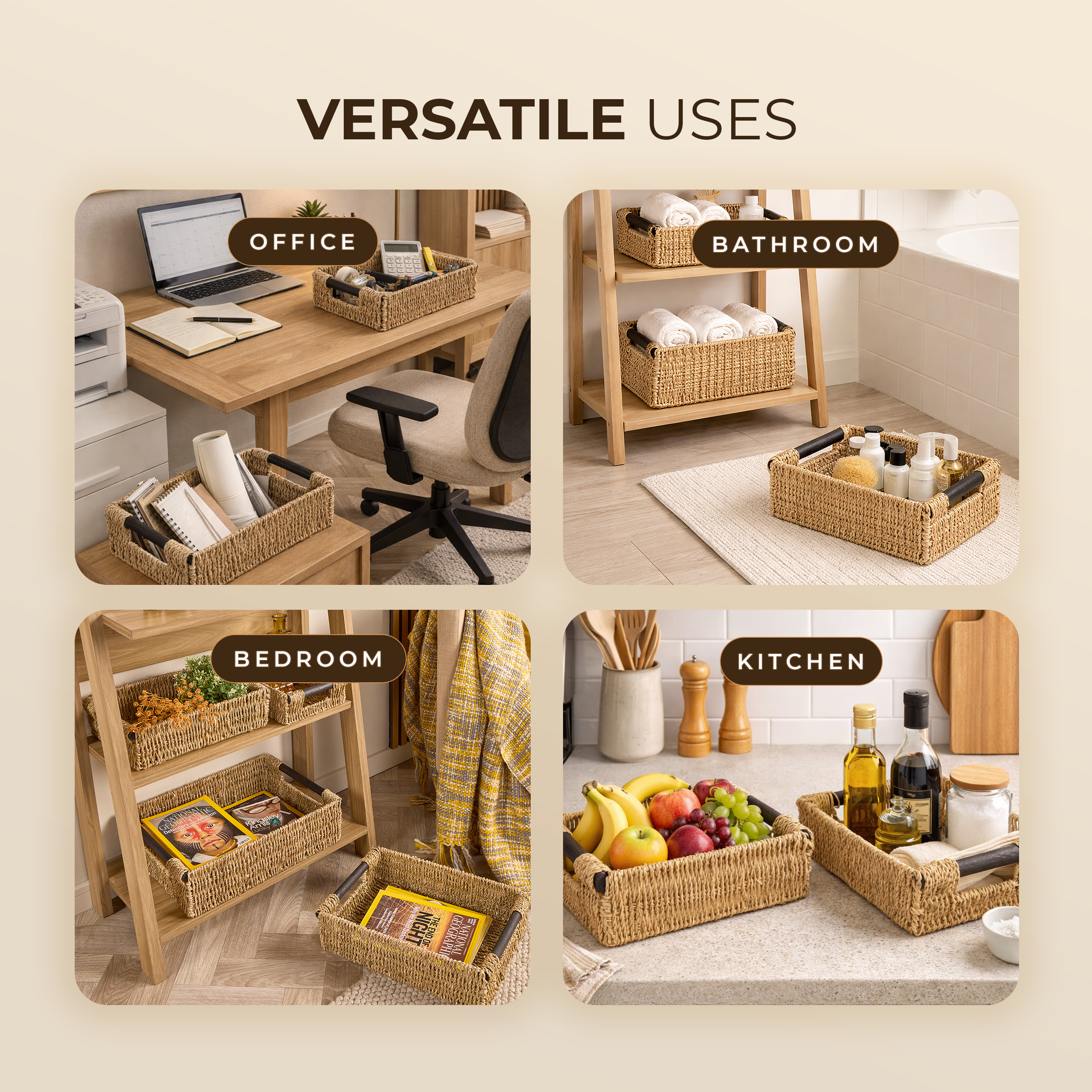 Seagrass Storage Baskets