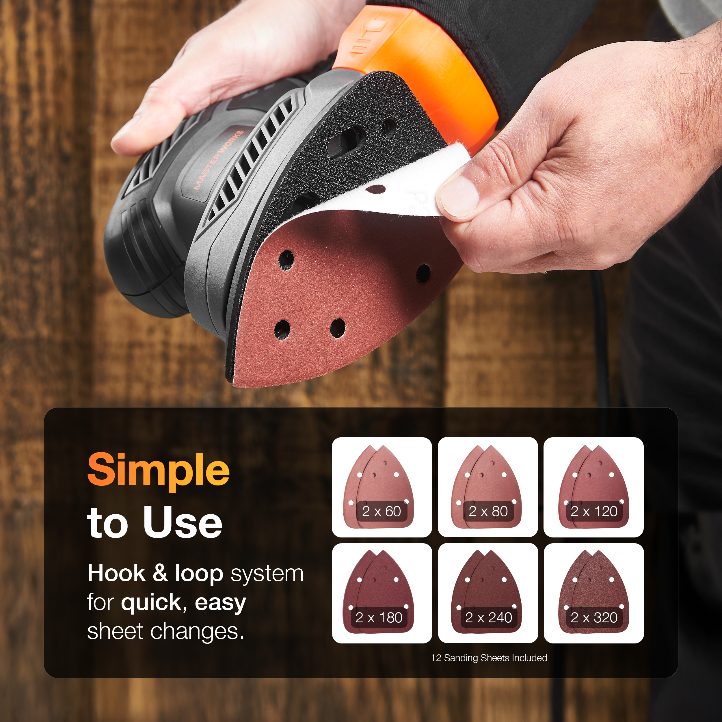 130W Detail Sander