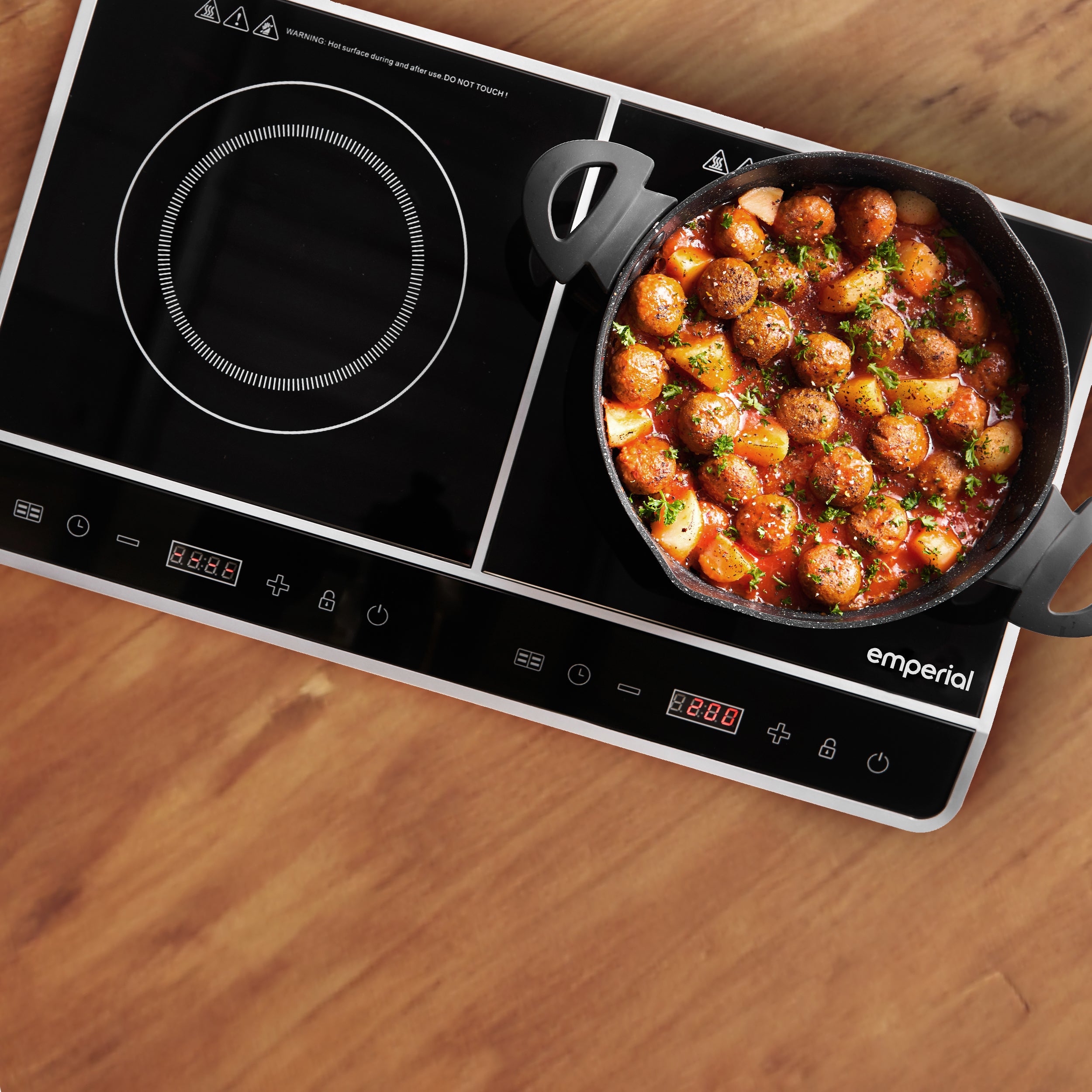 Double Induction Hob 2800W