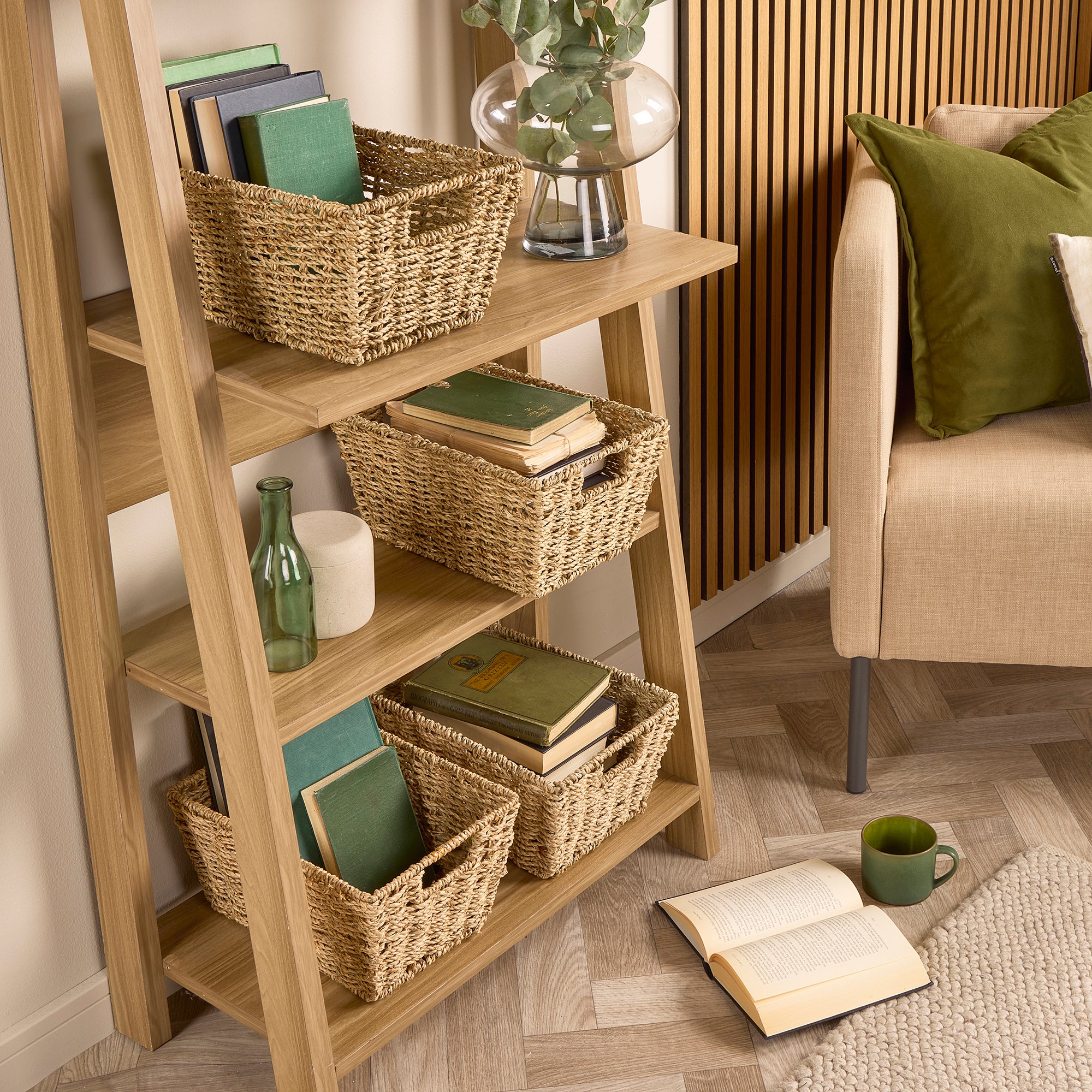 Seagrass Storage Baskets – Set of 4