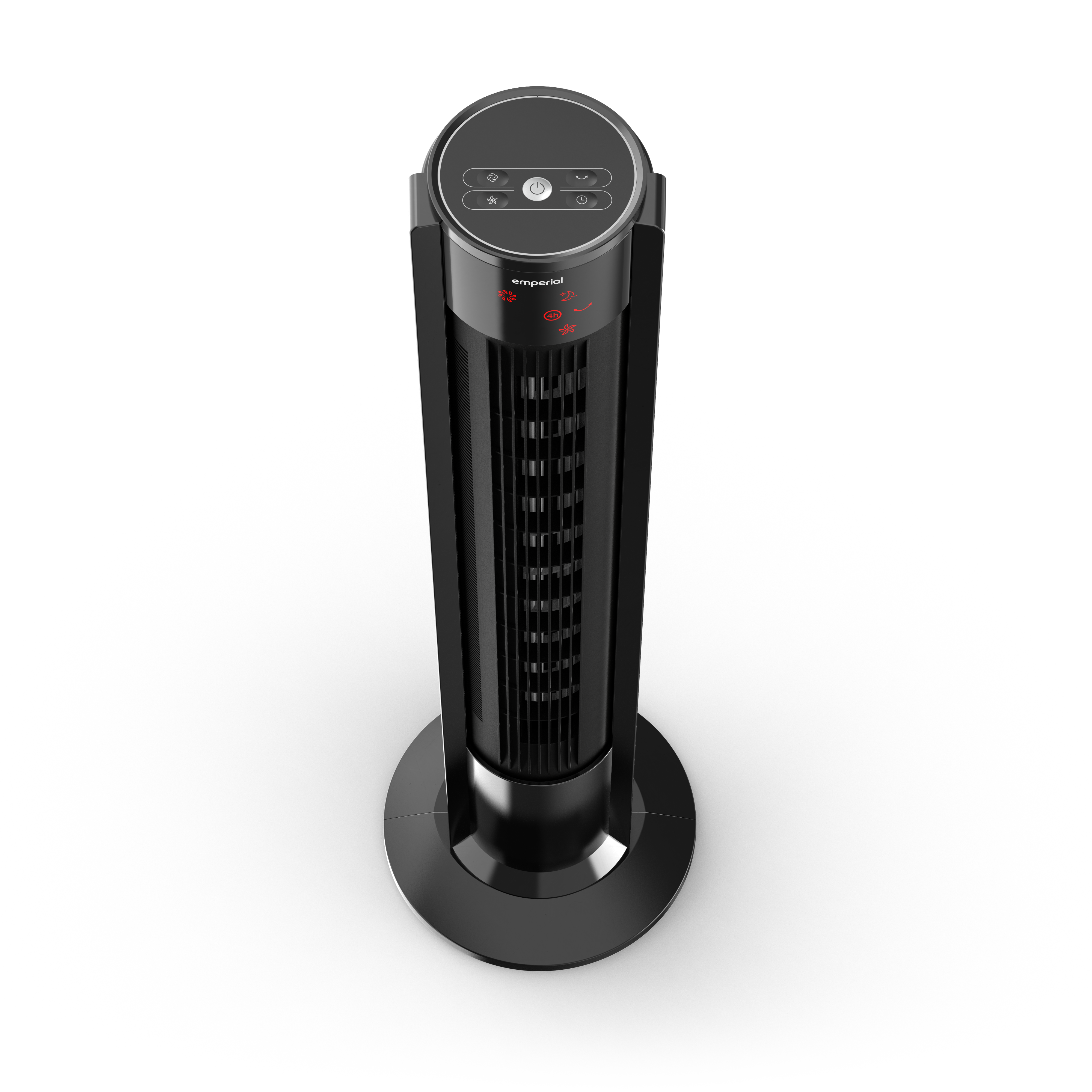42" Oscillating Tower Fan - Black