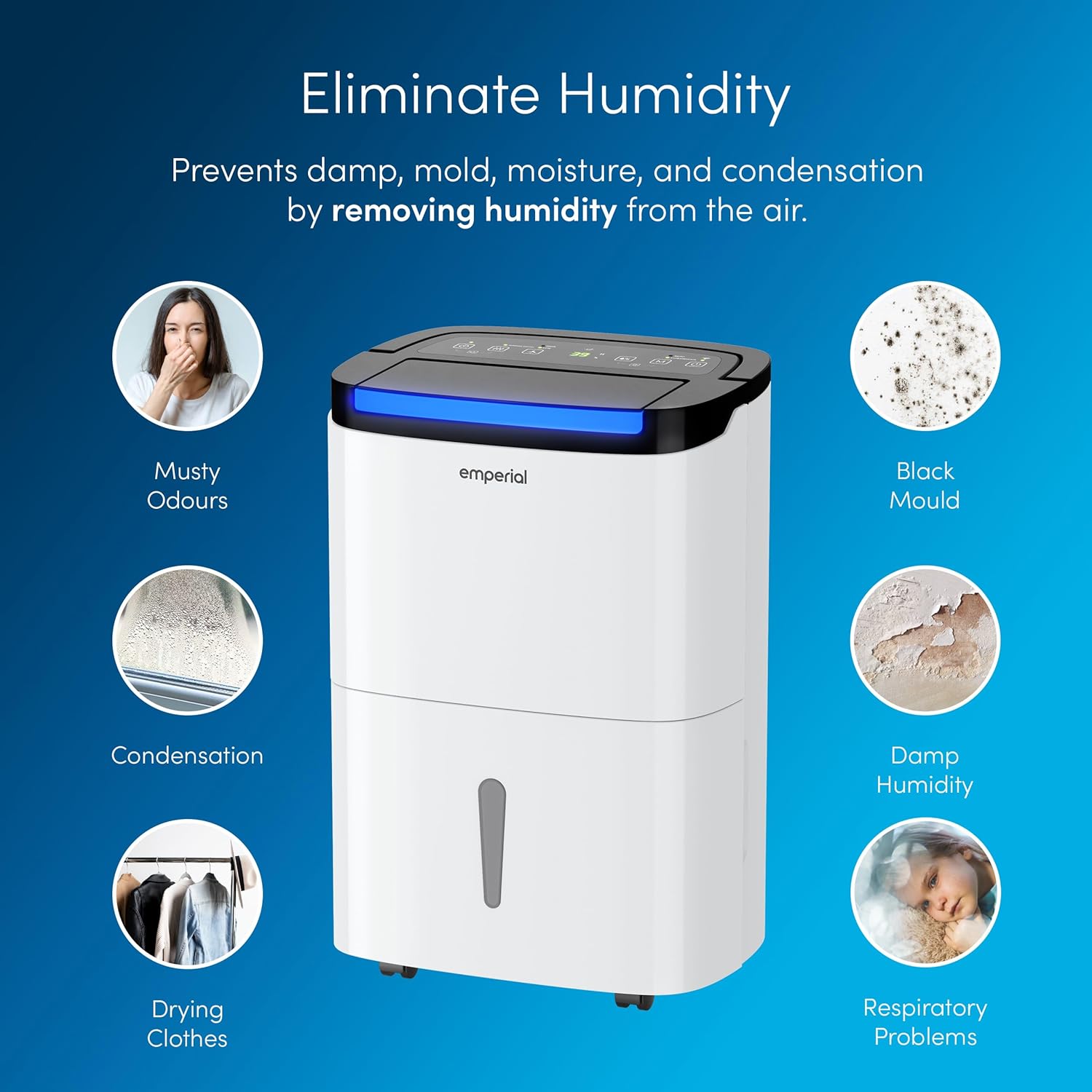 30L Dehumidifier with Smart App & Remote Control