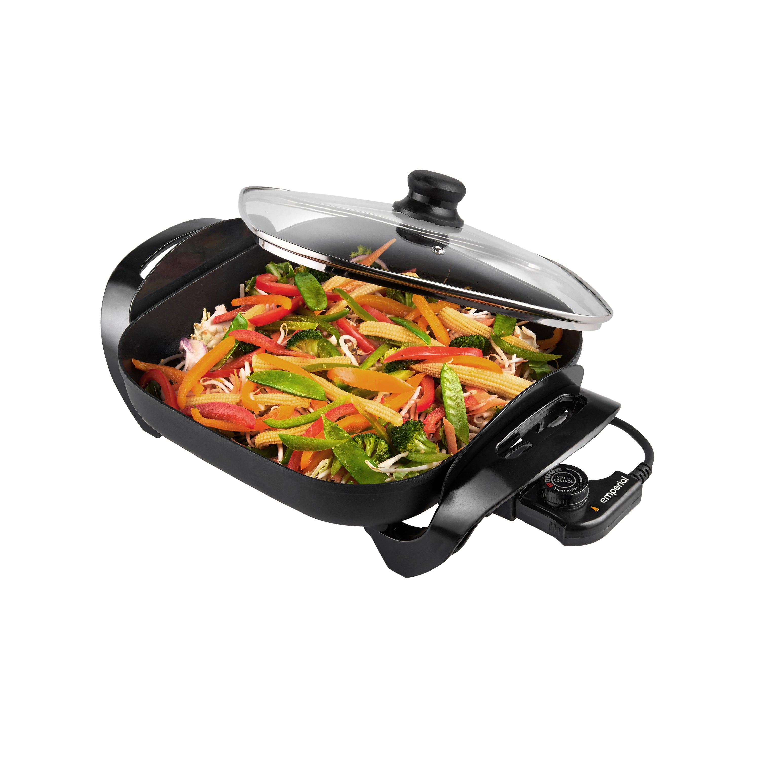 Electric Square Multi Frying Cooker Pan - 30cm