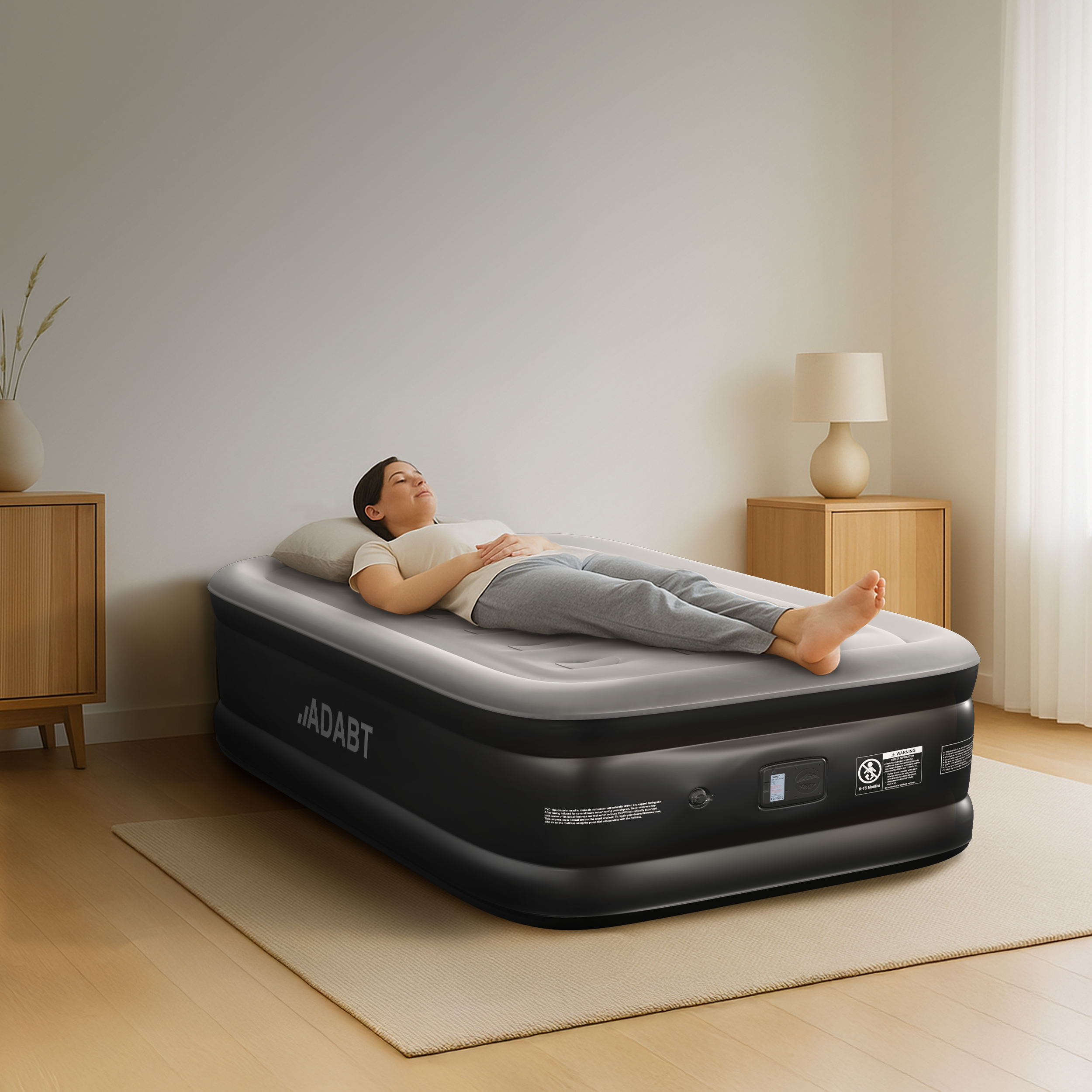 Air Bed - Premium Single Size Air Mattress