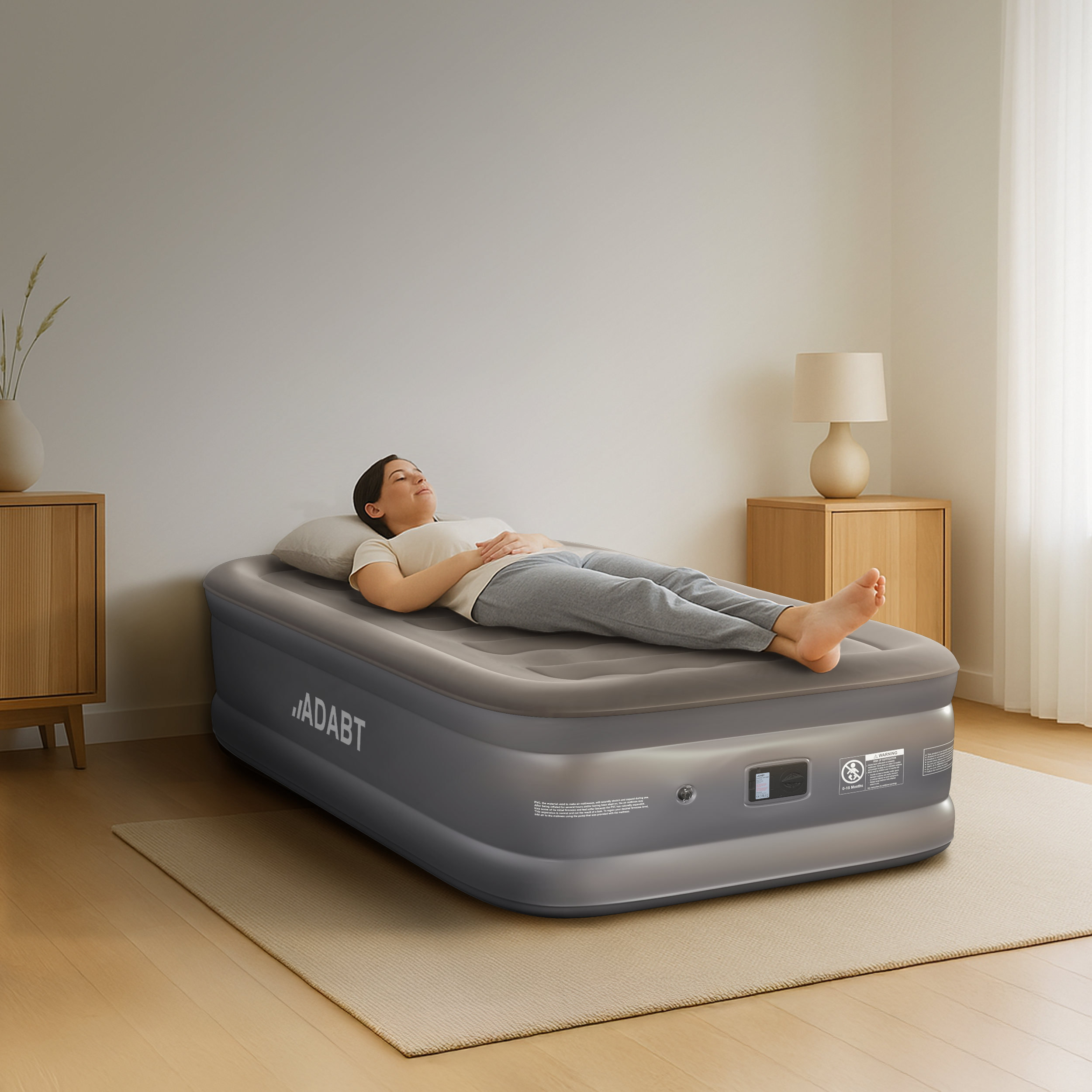 Air Bed - Luxury Single Size Air Mattress
