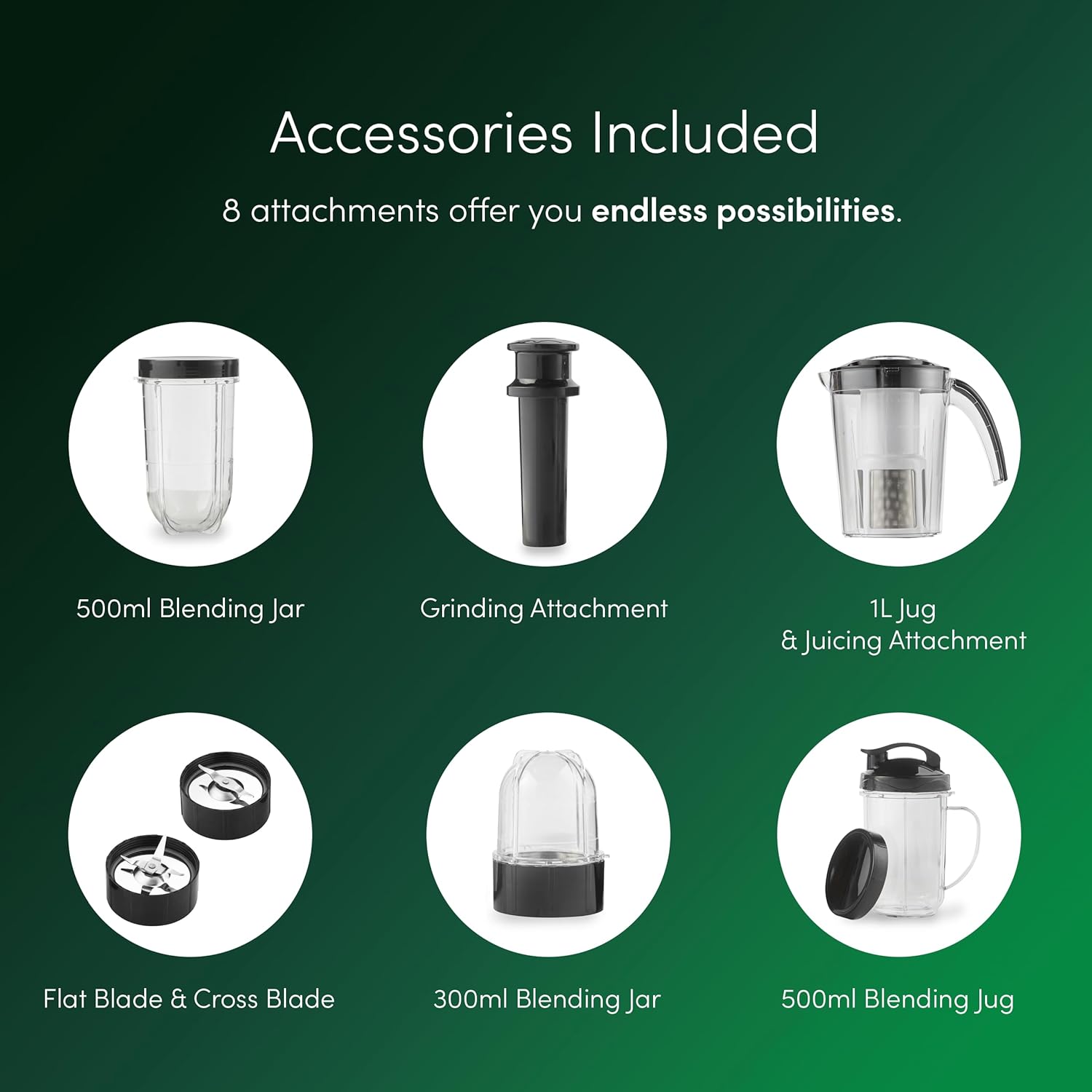 4-in-1 Blender & Smoothie Maker