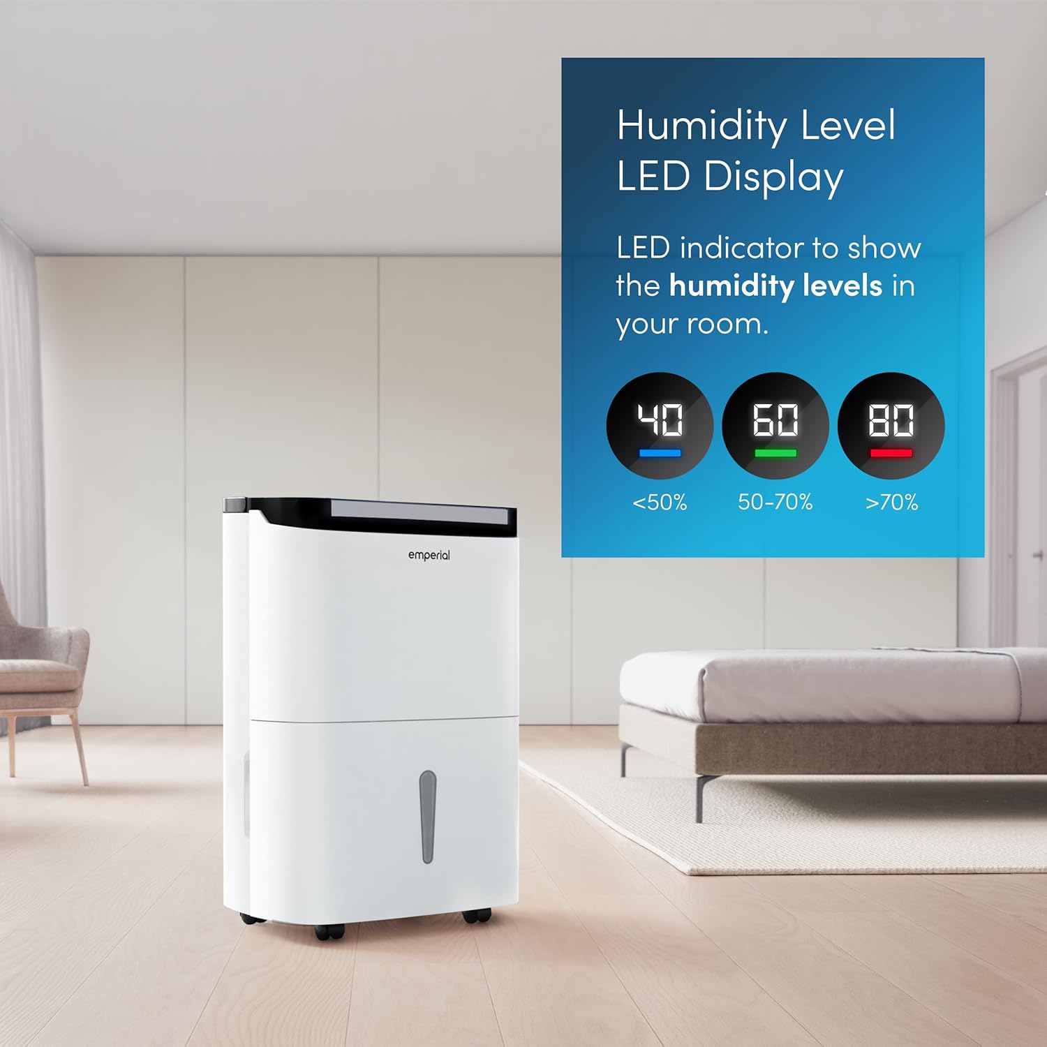 30L Dehumidifier with Smart App & Remote Control