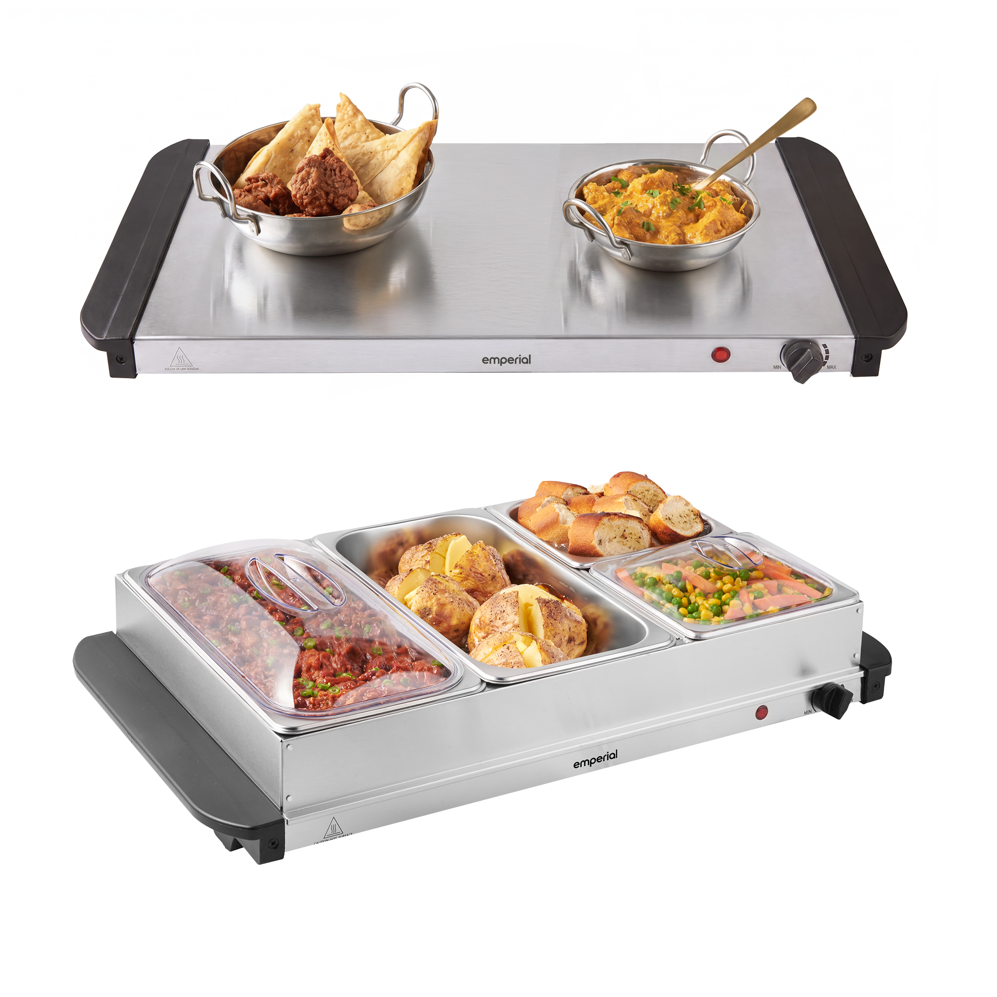 Buffet Warmer 4 Pan Food Server