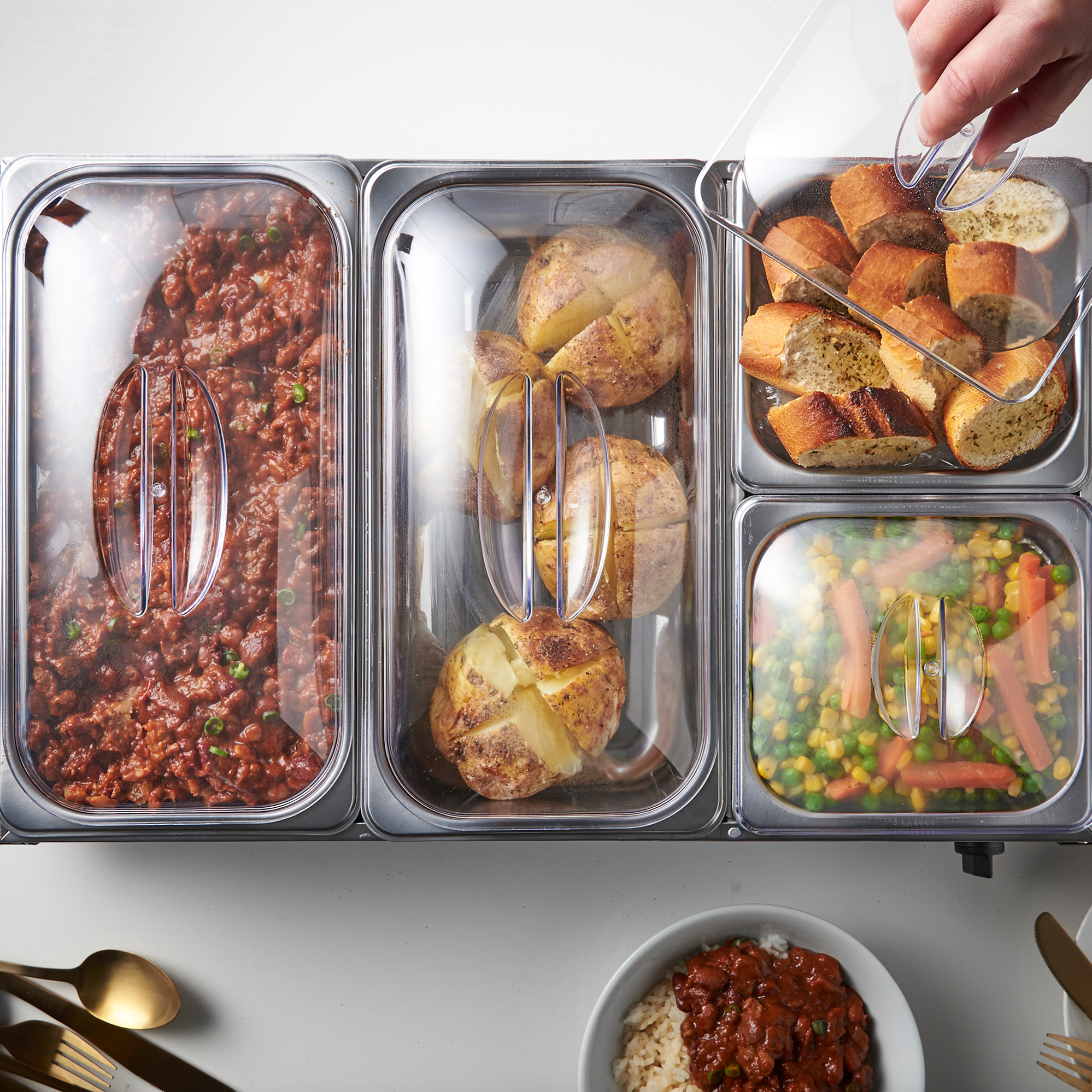 buffet food warmer