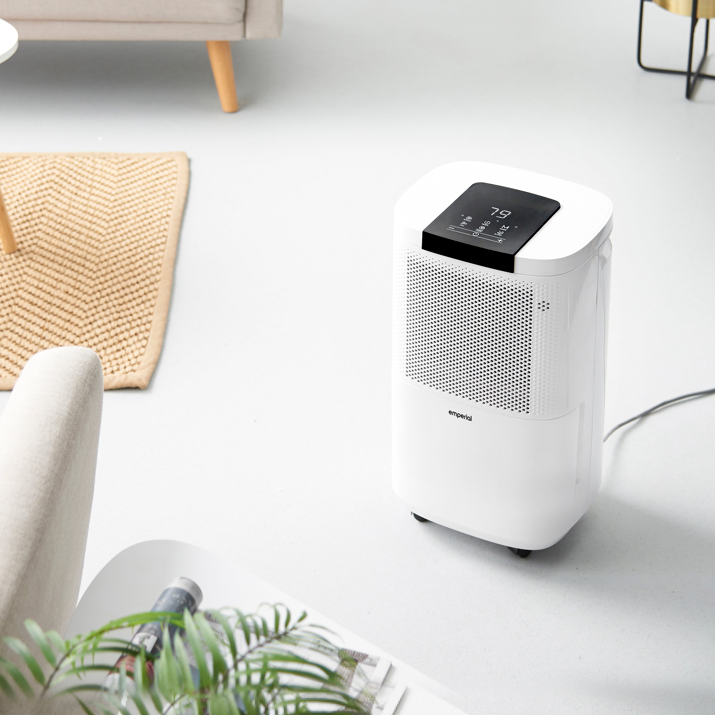 12L Dehumidifier with Digital Humidity Display