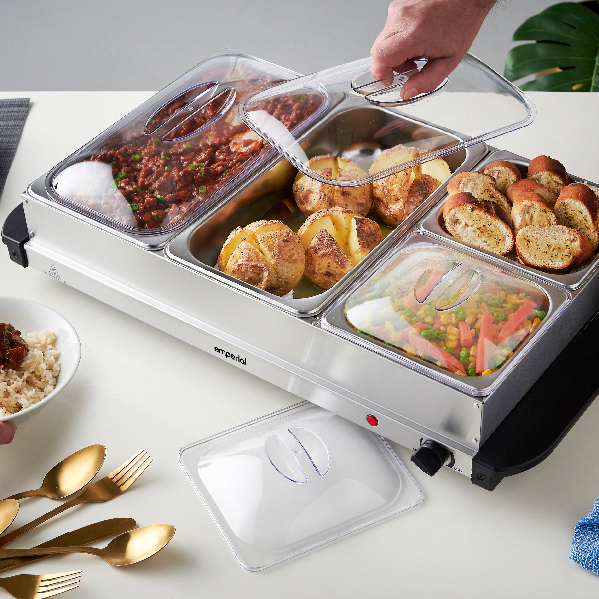 buffet food warmer