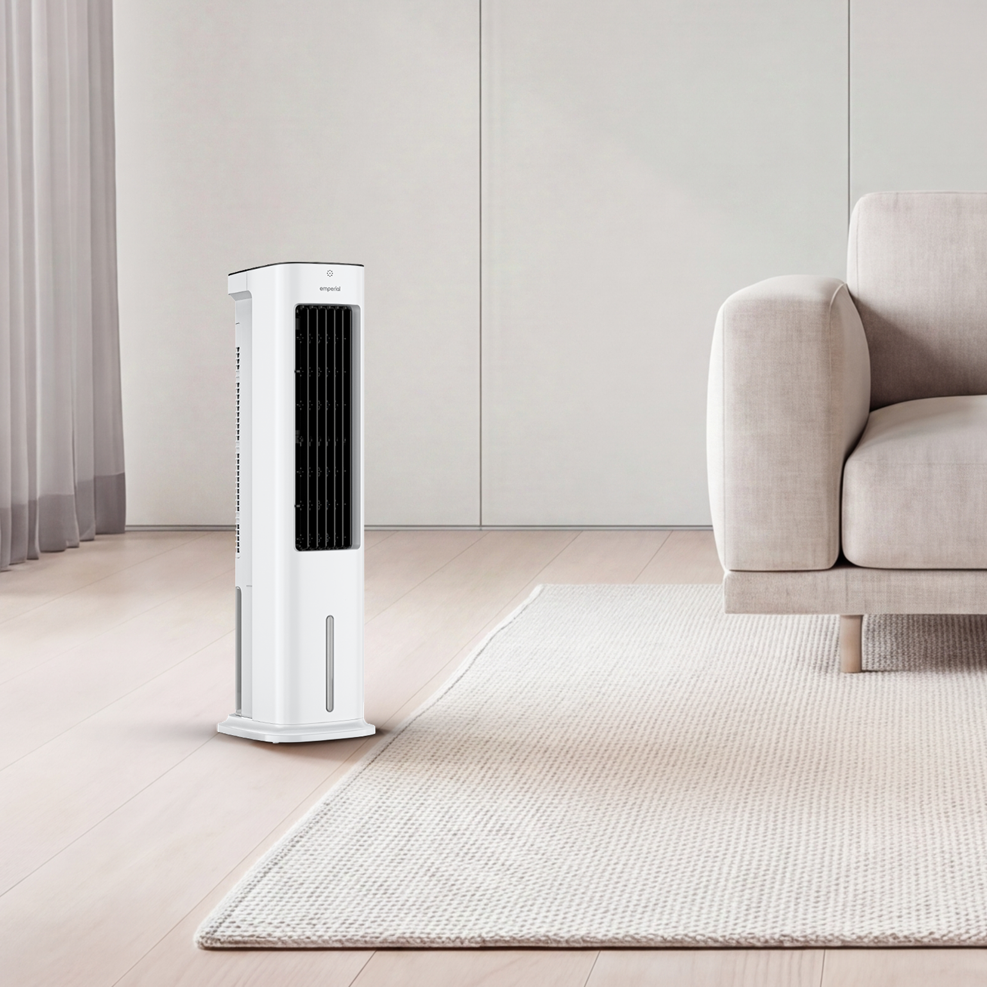 5L Evaporative Air Cooler & Portable Tower Fan With Humidification Modes