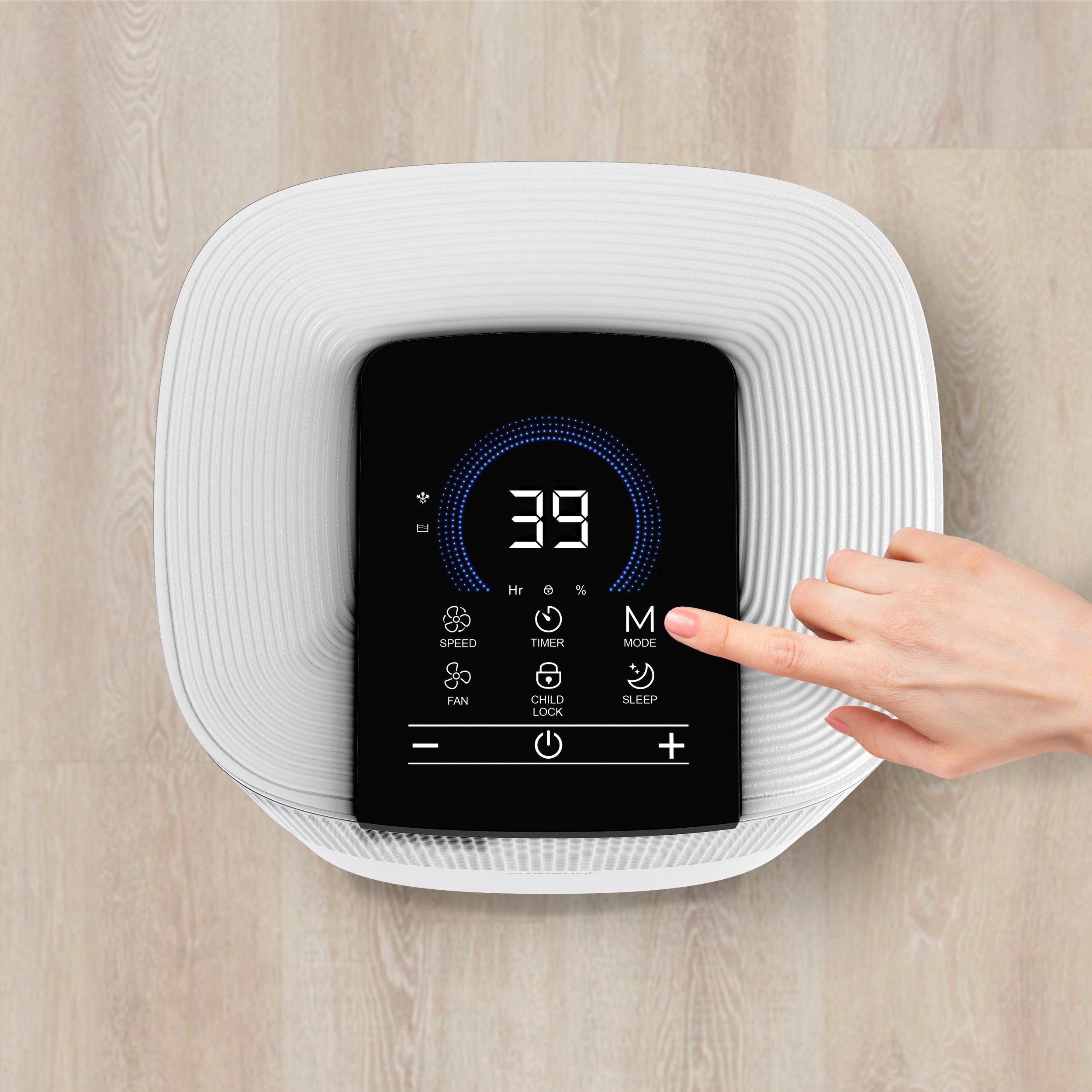 12L Dehumidifier with Digital Humidity Display