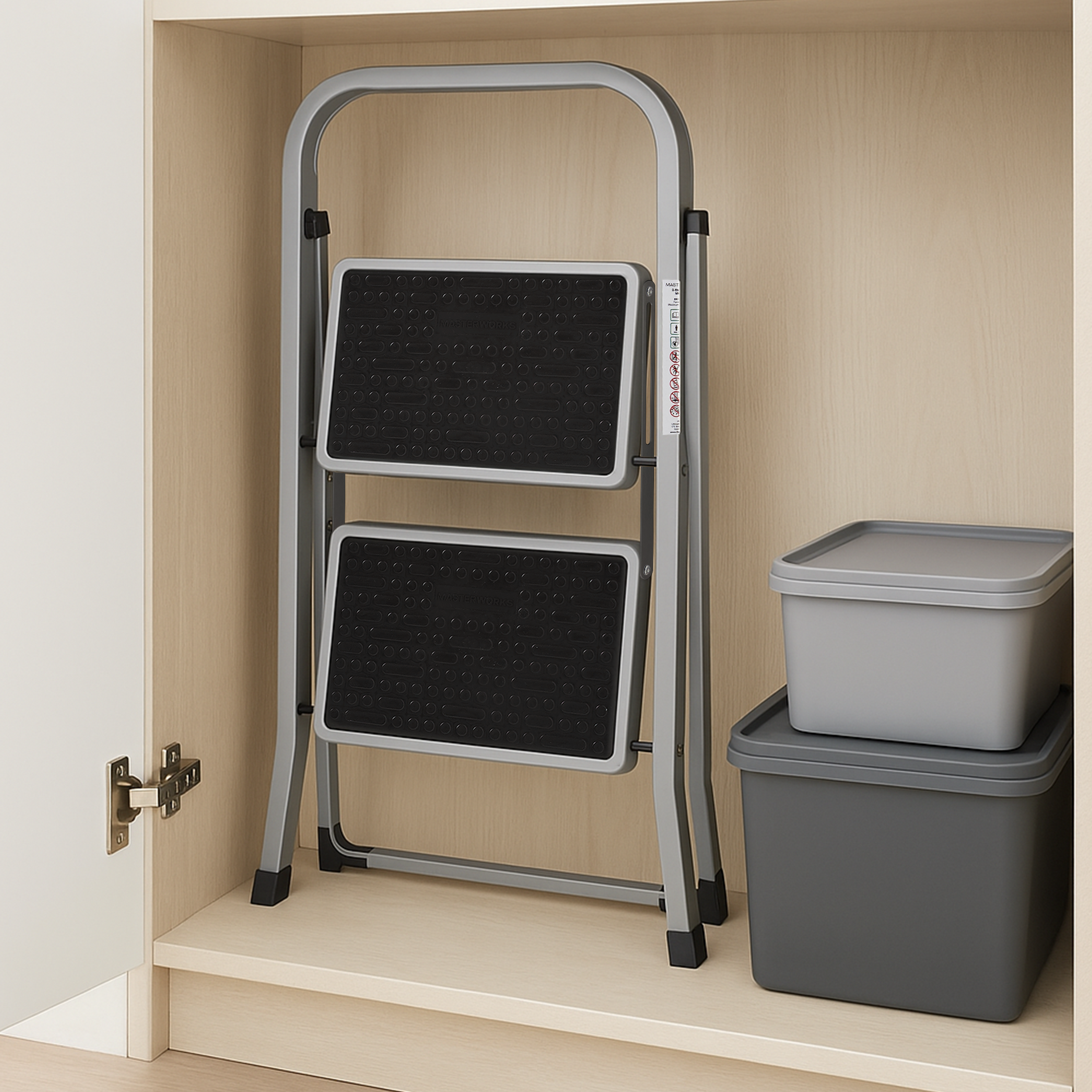 2 Step Steel Ladder