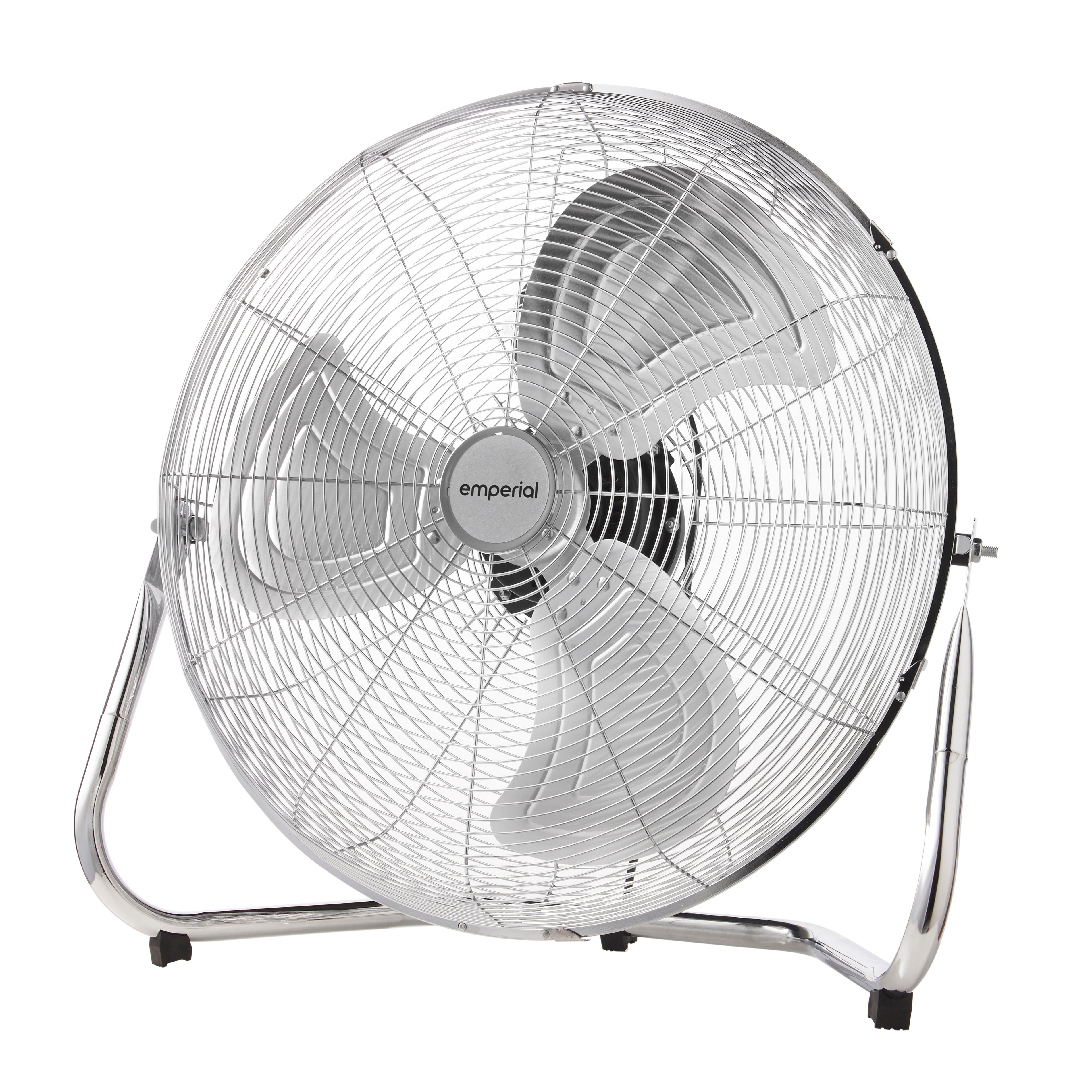 20" Chrome Gym Floor Fan