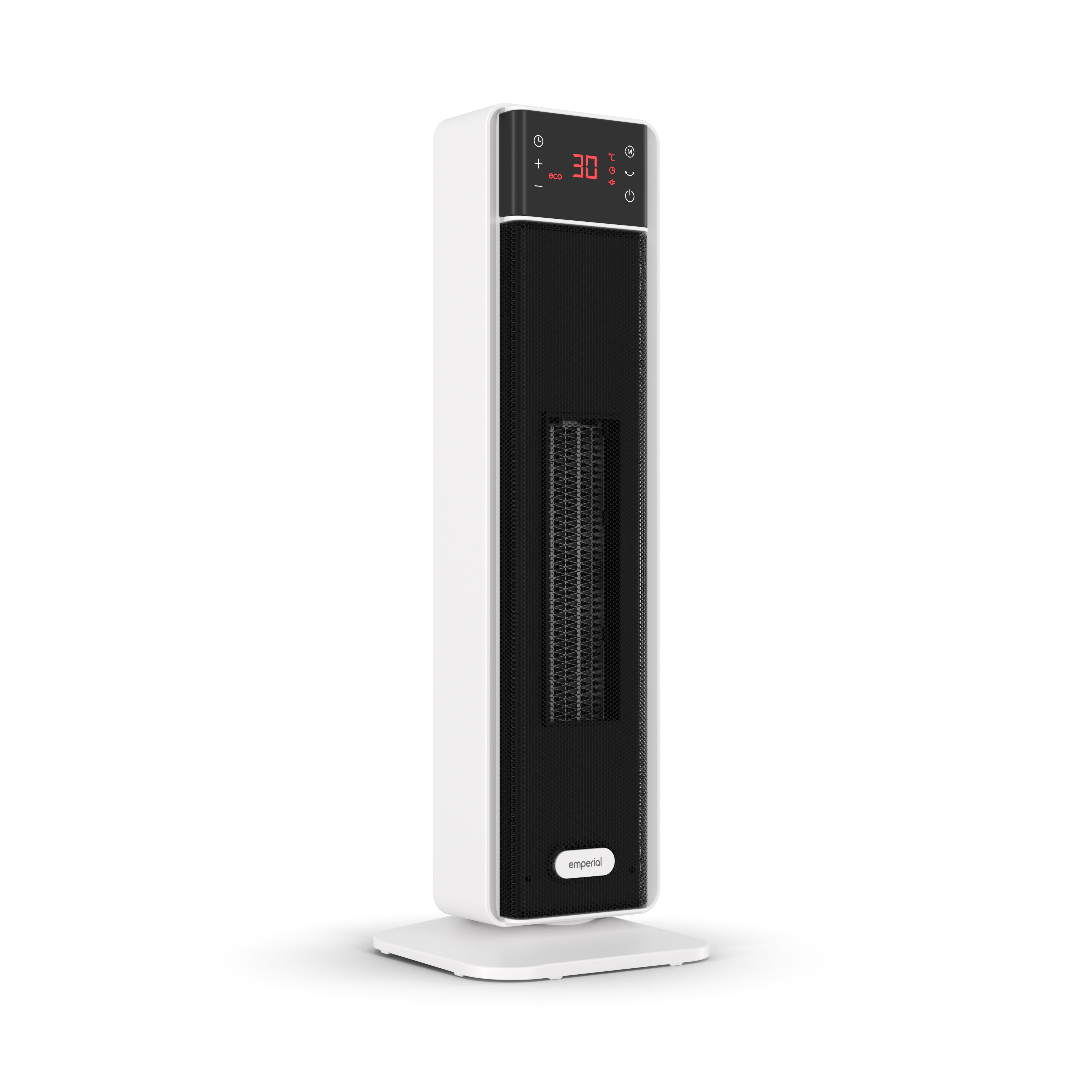 Tower Ceramic Fan Heater with Automatic Oscillation - 2000W