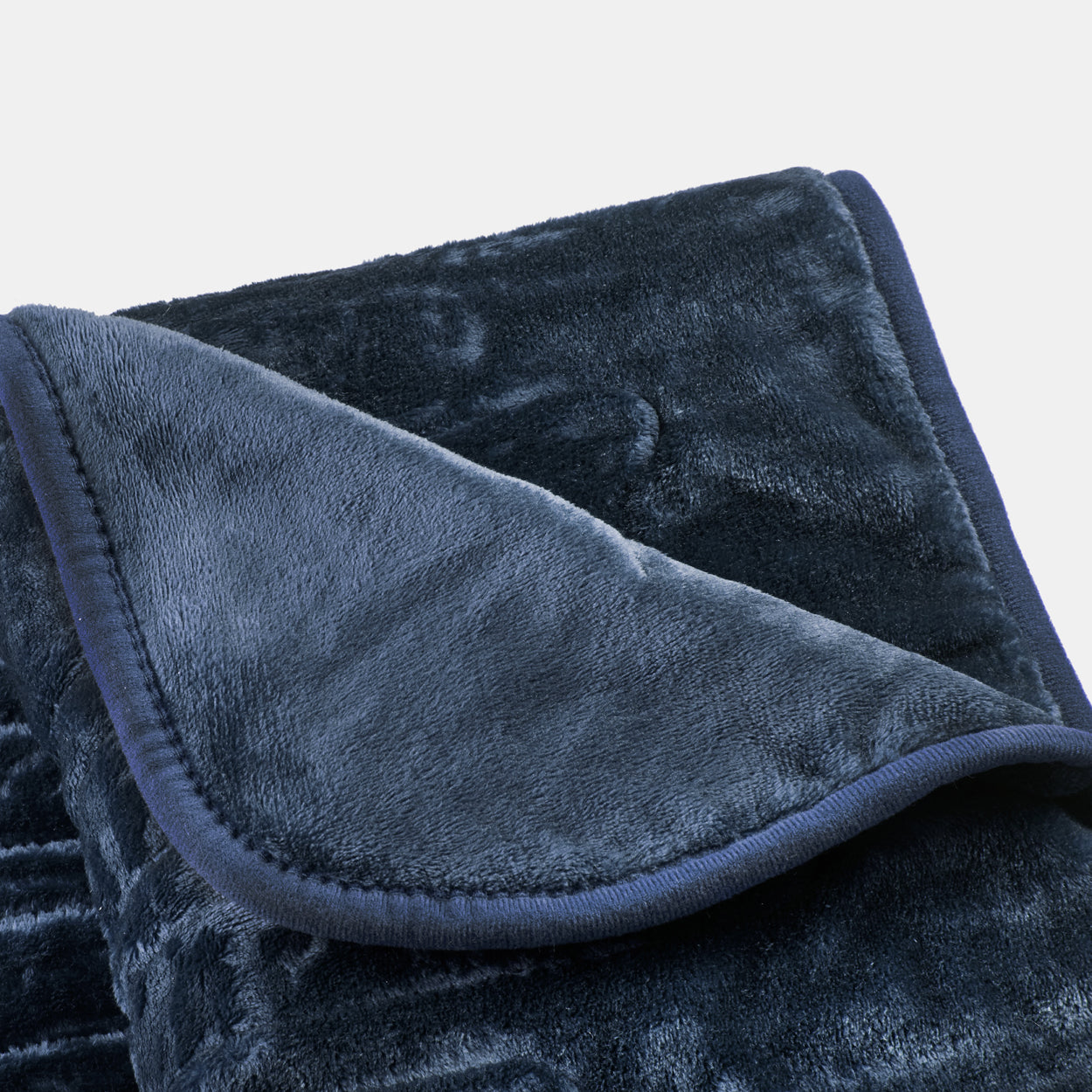 Electric Heated Throw Blanket - Navy