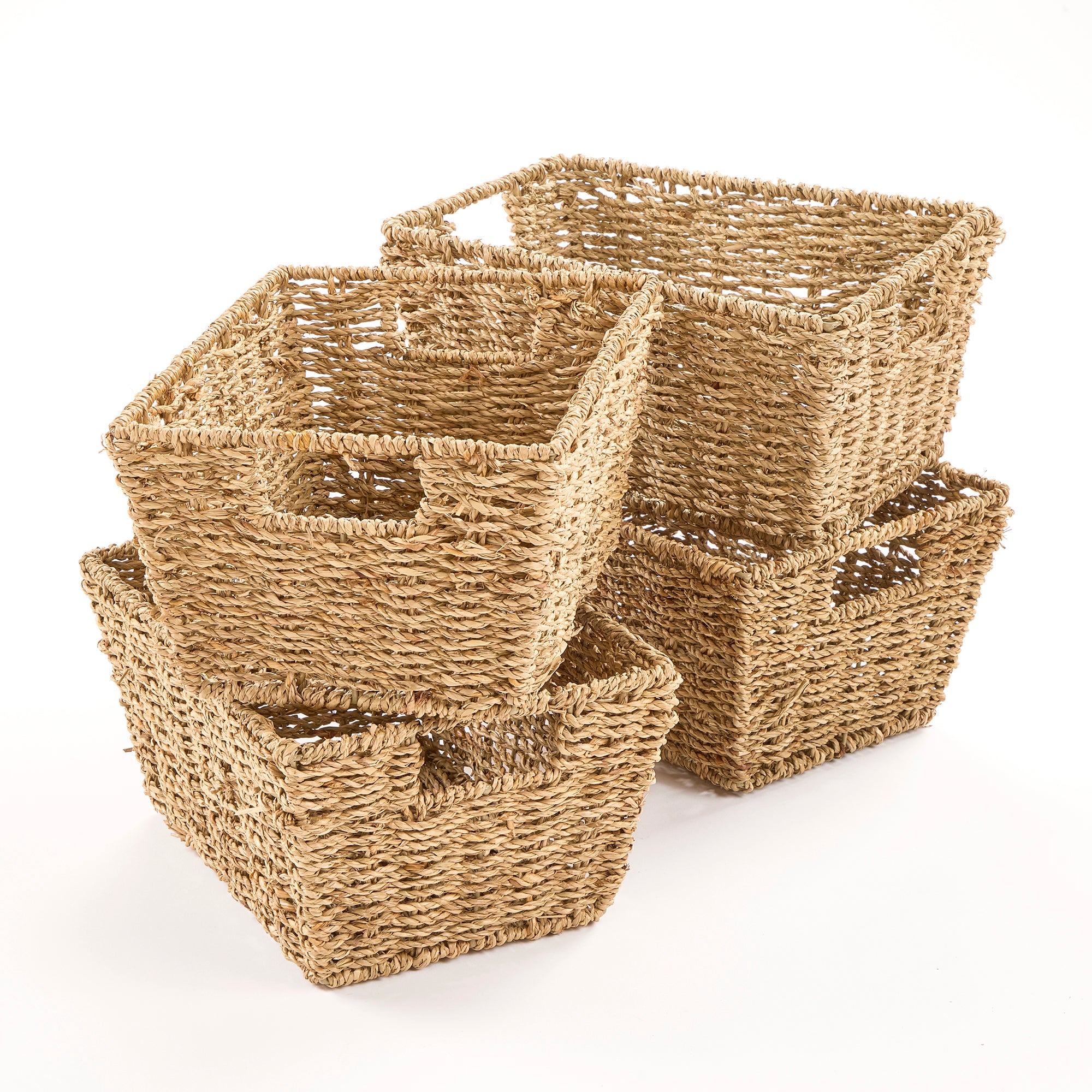 Seagrass Storage Baskets – Set of 4