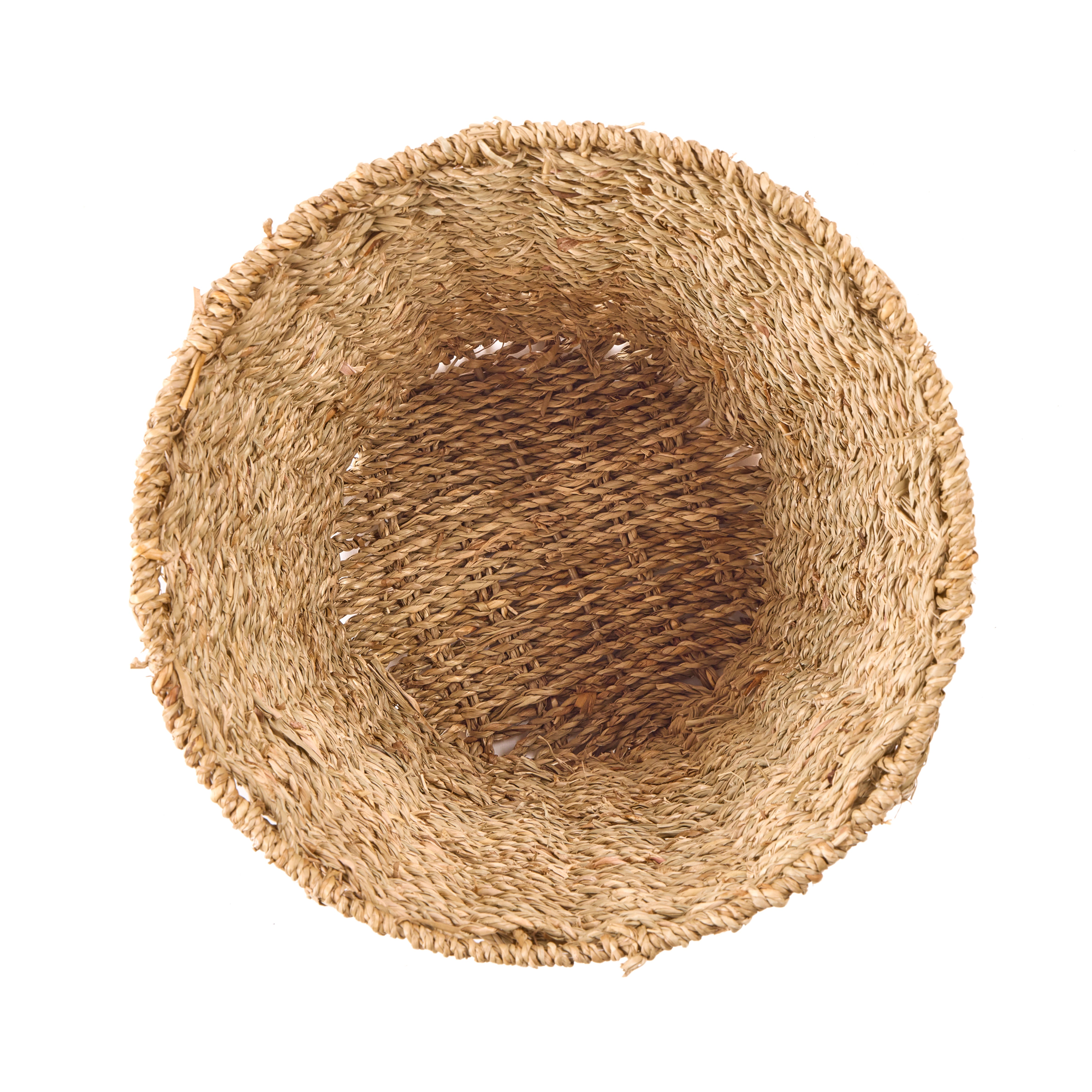 Seagrass Waste Paper Bins – Set Of 2